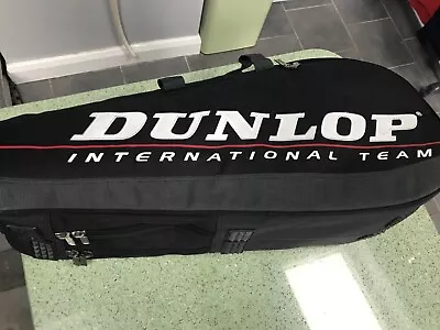 Dunlop International Team 6 X Squash/Tennis Racket Bag • £25