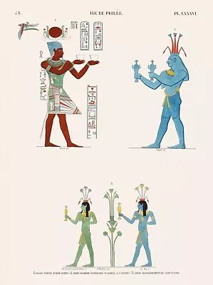 11371.Decor Poster.Home Room Wall Art.Egyptian Pharaoh Treasures.Hieroglyphics • £49.41