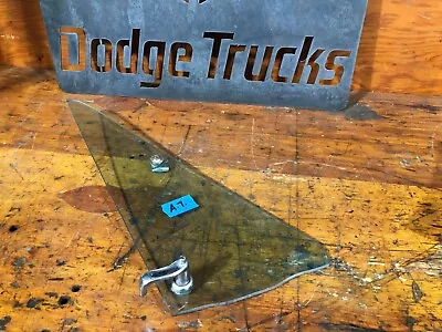 78-86 Dodge Truck Left Vent Smoker Wing Window Glass Drivers Green A/C Tint Ram • $95