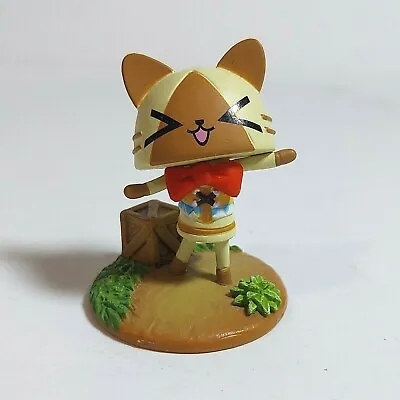 Monster Hunter Diary G Poka Poka 2  My Airou Felyne Palico Bowtie Figure • $8