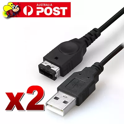 2x GameBoy Advance GBA SP USB Charger Charging Power Cable Cord For GameBoy SP • $7.45