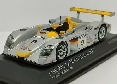 Spark S3698: 1/43 Audi R8 #9 Le Mans 2000-2nd PL.-S. Ortelli-A. McNish-L. Aiello • $35.50