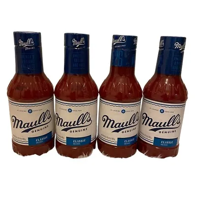 Maull’s BBQ Sauce St. Louis Original 4 Pack 24 Oz Each Expire 6/2024-12/2026 • $40