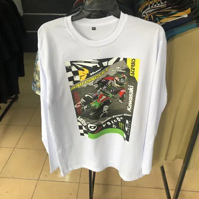 New Men Tees Ryan Villopoto MX Racing Motocross T-Shirt Cotton Longsleeve Tshirt • $19.99