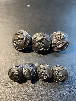 WW2 US Marine Corps Officer Button Set • $34.95