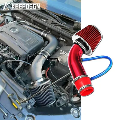 76mm 3  Cold Air Intake Filter Induction Pipe Hose For VW Golf GTi TSI MK6 2.0L • $53.39