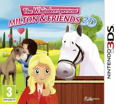 Milton & Friends 3D (Nintendo 3DS 2011) Video Game Quality Guaranteed • £4.64