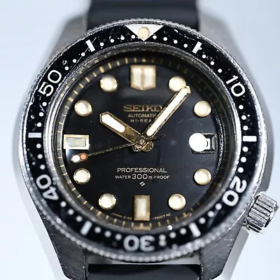 SEIKO Professional Diver 300m 6159-7001 Date Black Dial Automatic Men's Watch • $4599