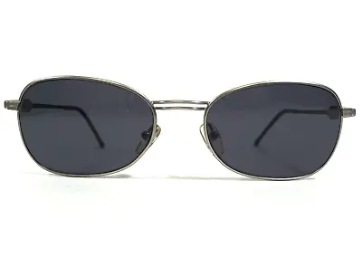 Benetton Formula Sunglasses B.F. 1 005-40S Black Gray Rectangular W/ Blue Lenses • $49.99