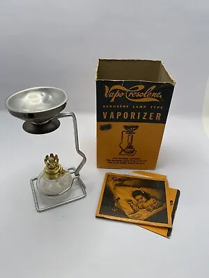 Antique 1886 Vapo-Cresolene Kerosene Oil Lamps Vaporizers - Read Description • $58.53