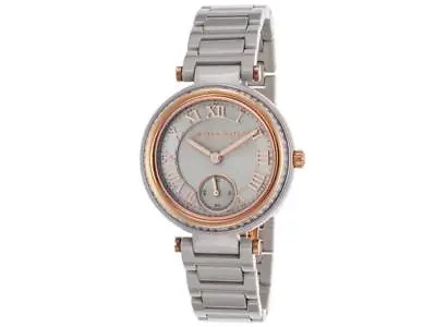 Michael Kors Mini Skylar Grey Dial Ceramic Ladies Watch MK6241 Gift • £99.99