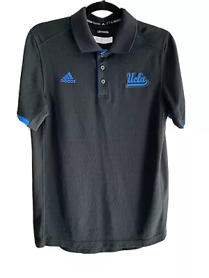 Adidas Climalite UCLA Black Golf/polo Shirt Men's Size S  $8.99 OBO • $8.99