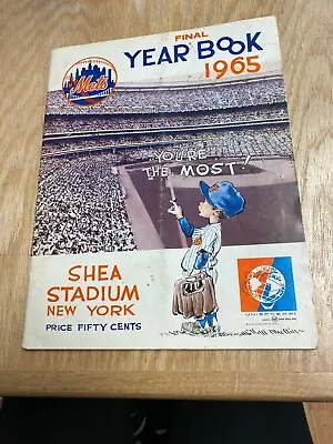 1965 New York Mets Yearbook Final Edition • $39.99