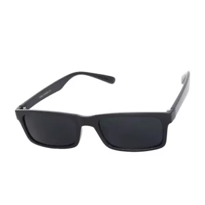 Gangster Slim Square Sunglasses OG LOC Style Super Dark Black 59SD • $9.95