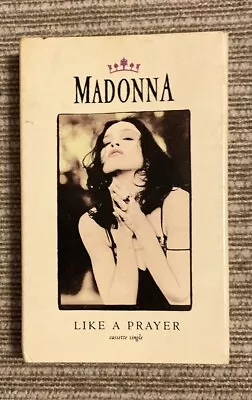 Madonna Like A Prayer 1988 Cassette Single • $8.99