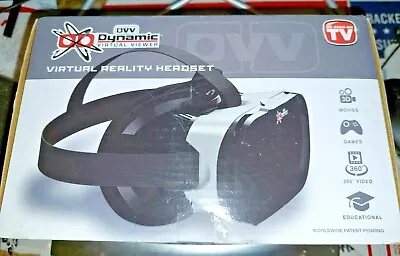 Dvv Dynamic Virtual Viewer Reality Headset / Movies Games & Educational Ready • $9.99