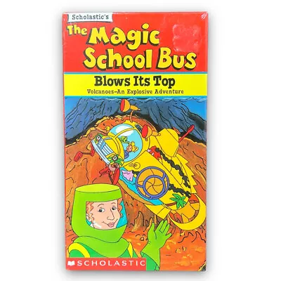 Magic School Bus Blows Its Top VHS New Sealed Scholastic • $9.10