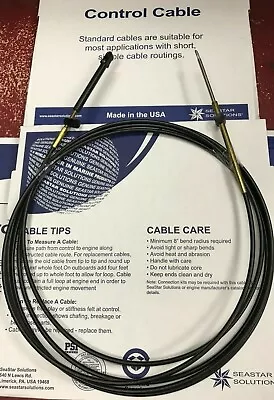 Control Cable 12 Ft Ccx17912 600a Mercury Mercruiser Force Gen 1 Outboard I/o • $56.95