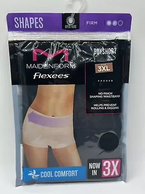 Maidenform Flexees Shapes Firm PLUS SIZE Cool Comfort Boyshort • $13.99