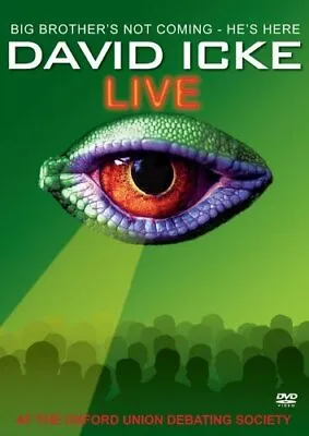 David Icke - Live At Oxford Union Debating Society [DVD] New DVD FREE & FAST  • £7.22