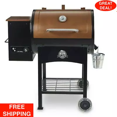 Pit Boss 700 Sq. In. Classic Wood Fired Pellet Grill Smoker BBQ Flame Broiler • $520.99