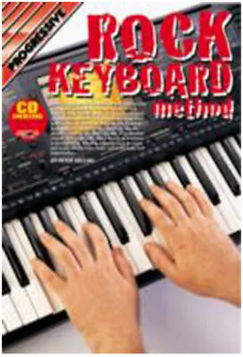 Learn How To Play Keyboard - Rock Keyboard Method Music Tutor Book CD . • £15.19