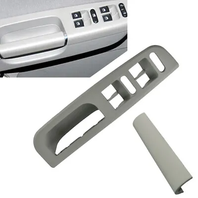 $14.01 • Buy Master Window Switch Bezel + Handle Trim For VW Jetta Bora MK4 3B1867171E Gray