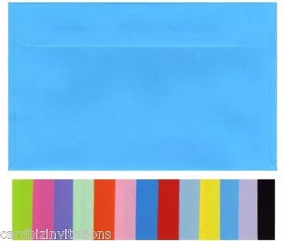 C5 Envelopes (20) Large A5 230mm X 162mm Quality Coloured Smooth 100gsm New • $21.95