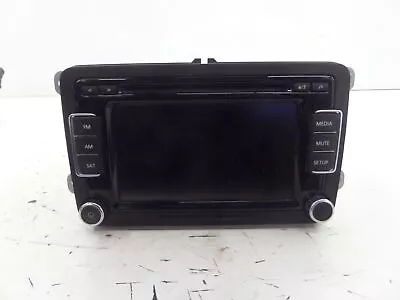 VW Golf GTI Stereo Radio Deck MK6 2010-2014 OEM 1K0 035 180 AC • $199.99