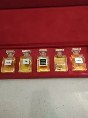 Vintage Chanel Mini Perfume Set 3.5 Mls • $249.99