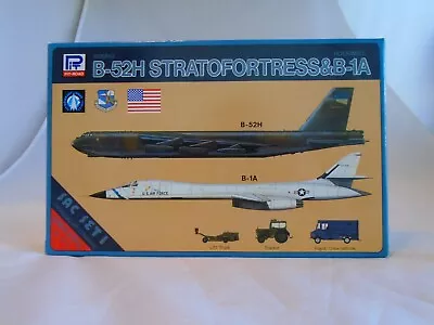 1/700 Pit-Road B-52H Stratofortress & B-1A Unassembled Plastic Model Kit #SW-900 • $20