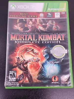 Mortal Kombat - Komplete Edition (Xbox 360) Complete  • $20