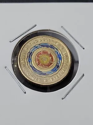 2018 Lest We Forget Eternal Flame $2 Two Dollar Australian Coin AUNC • $3