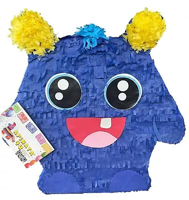 APINATA4U Blue Monster Pinata Monster Themed First Birthday Party Monster Bash • $37.99