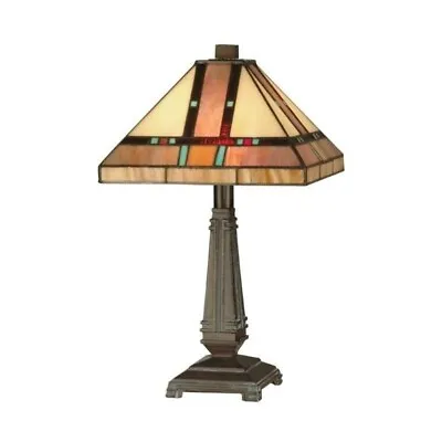 $126.24 • Buy Dale Tiffany Hyde Park Mission Table Lamp