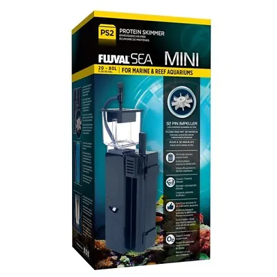 Fluval Sea PS2 Protein Skimmer Marine Fish Tank Coral Reef Aquarium Easy To Use • £52.95