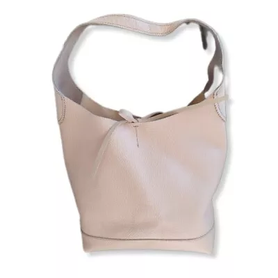 J Crew Bag   Downing  Leather Hobo Tote Handbag Blush Peach Color EUC • $45