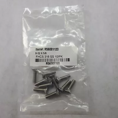 8-32 X 5/8  Flat Head Socket Cap Screws Allen Drive Stainless Steel  • $1.99