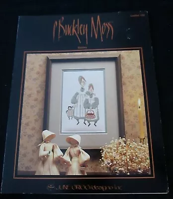P Buckley Moss  Sisters  Cross Stitch Pattern Leaflet #102 1983 • $9.99