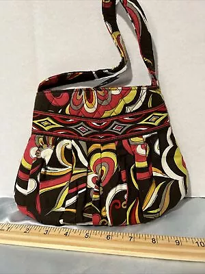 Vera Bradley Extra Small Handbag In Puccini Floral Colorful Pleats Both Sides • $5.74