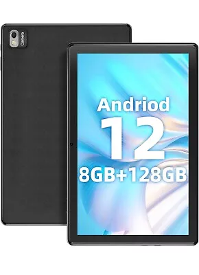SGIN Tablet 10.1 Inch Android 12 Tablet PC 8GB RAM 128GB Storage • £72.99