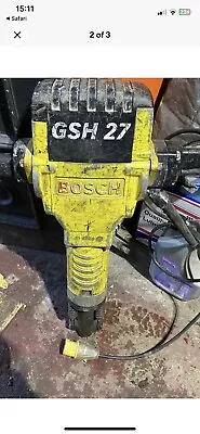 £350 • Buy BOSCH GSH 27 BREAKER / KANGO CONCRETE 110v