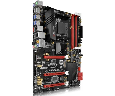 ASRock 990FX Killer Socket AM3+ AMD 990FX Motherboard DDR3 USB/3.1 With I/O • $174.97