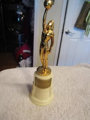 Vintage Roger Lawrence Tournament 1953 D Schroeder 7  Basketball Trophy Diecast • $12.99