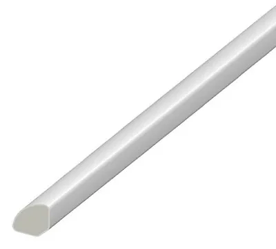£16.95 • Buy Plastic Quadrant Trim Beading Quadrant Moulding Window Bead - 13mm X 1.5m White