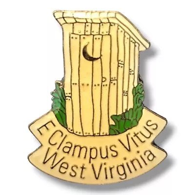 E Clampus Vitus ECV West Virginia Outhouse Pin • $34.99