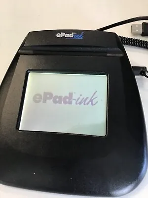 EPad Ink Pos Signature Pad USB With Stylus Pen 54-64111 Used Clean • $60