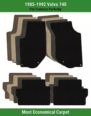 Lloyd Velourtex Front & Rear Row Carpet Mats For 1985-1992 Volvo 740  • $135.99