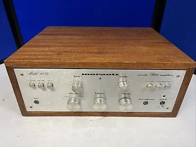 Vintage Marantz 1030 Console Stereo Amplifier Wood Cabinet • $585