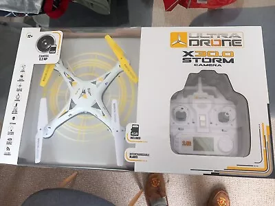 Remote Control Drone With Camera- White Ultra Drone Quadcopter With Camera • £15